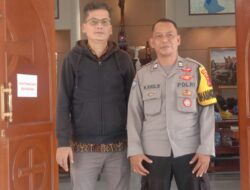 Bhabinkamtibmas Polsek Megamendung, Cooling System Untuk Pengamanan Ibadah di Gereja Yakobus Rasul