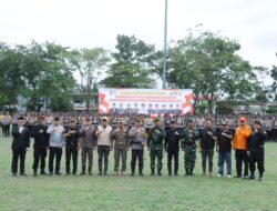 Siap Amankan Pilkada Kampar 2024, Kapolres Kampar Pimpin Upacara Pemberangkatan Personil PAM TPS