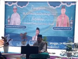 Pengajian Bulanan Majlis  At-Tadzkir Rajeg dan Ruqiyah bersama Ustadz Faturrohman Said berjalan Lancar dan Khidmat