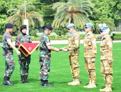 Satgas Kizi TNI Konga XXXVII-J MINUSCA CAR Terima Penghargaan Environmental Penghargaan Penjagaan Lingkungan Terbaik