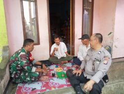 Kondusifitas Pilkada Serentak 2024, TNI-POLRI Polsek Cijeruk Giat Sambang dan Beri Himbauan