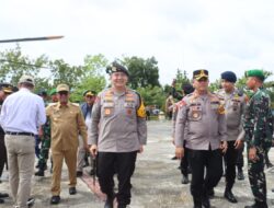 Tinjau TPS 16 di Pangkalan Kerinci, Ini Pesan Kapolda Riau