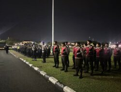 Tingkatkan Kamtibmas Pasca Pemungutan dan Perhitungan Suara Pilkada 2024, Polda Riau Gelar Patroli Skala Besar