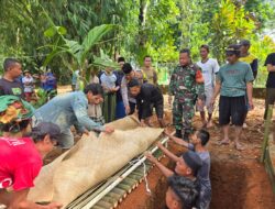 Polsek Jasinga dan Stakeholder Bantu Penanganan Kasus Anggota PPS Yang Meninggal Dunia di Kp. Nanggaleng
