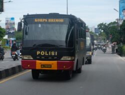 Power On Hand Kapolda Riau Melaksanakan Apel Gelar Pasukan dan Patroli Skala Besar