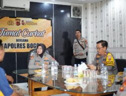 Program Jumat Curhat Polres Bogor Dengarkan Keluhan Masyarakat Terkait Kamtibmas Di Wilayah Kabupaten Bogor Untuk Mencari Solusi