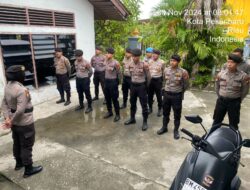 Puluhan Personel Subsatgas PAM Ikuti Kegiatan Apel Pagi