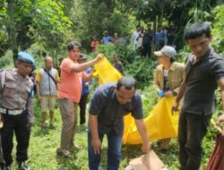 Polsek Cibungbulang Pamijahan Bersama Instansi Terkait Olah TKP Terkait Adanya Penemuan Mayat Berjenis Kelamin Laki-Laki Tanpa Identitas