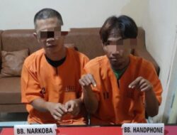 Dua Warga Kelurahan Bangkinang Diringkus Satresnarkoba Polres Kampar