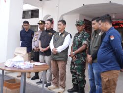 Kapolres Kuansing Hadiri Pemusnahan Kelebihan Surat Suara Pilkada 2024