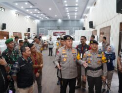 Sebagai Bentuk Quality Control, Kapolda Riau Tinjau Tahapan Rekapitulasi Tingkat PPK Mandau