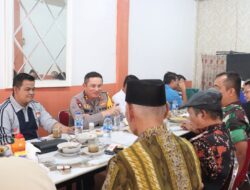 Ciptakan Suasana Damai Pasca Pungut dan Hitung Suara Pilkada Serentak 2024, Kapolres Pelalawan Gelar Coffee Morning