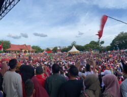 Dalam Rangka Cooling System Pilkada 2024, Kapolres Kuansing Pimpin Pengamanan Kampanye Rapat Umum Paslon Cabup-Cawabup
