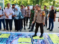 Polresta Pekanbaru Gelar Rapat Lapangan Persiapan Pengamanan Debat Publik Pilkada 2024