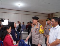 Jamin Kelancaran dan Keamanan Jalannya Pilkada, Kapolda Riau Kunjungi Kantor PPK Dumai Timur