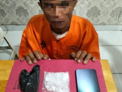Satresnarkoba Polres Siak Menangkap Pria Pelaku Penyalahgunaan Narkotika