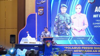 Rayakan HUT ke-74, Ditpolairud Polda Riau Adakan Syukuran