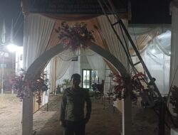 Polres Kuansing Lakukan Pengamanan di Kantor KPU Untuk Cipta Kondisi Pilkada Serentak 2024