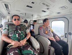 Kapolri dan Panglima TNI dan Para Menteri Pantau Jalur Mudik via Udara, Pastikan Lalu Lintas Lancar