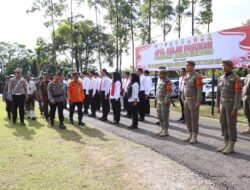 Untuk Pengamanan Nataru, Polres Kuansing Gelar Apel Pasukan Ops Lilin LK 2024