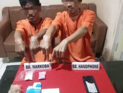Sita Sabu dan Ekstasi, Polisi Ringkus 2 Pelaku Narkoba di Desa Tambang