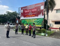 Dalam Rangka Nataru, Subsatgas Binmas Melaksanakan Penyuluhan Kamtibmas 