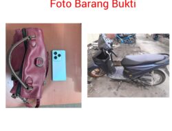 Terekam CCTV, Tersangka Curas di Depan Toserba Diringkus Polsek Bangko