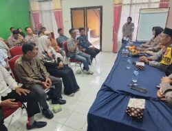 Bahas Kamtibmas dan Aspirasi Masyarakat, Polresta Pekanbaru Gelar Jum’at Curhat Bersama Polsek Senapelan