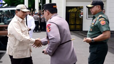 Presiden Prabowo Disambut Meriah di Pembukaan Apel Kasatwil Polri 2024