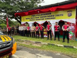 Dalam Rangka Ops Lilin LK 2024, Polres Kuansing Patroli KRYD Antisipasi Gangguan Kamtibmas Selama Nataru 