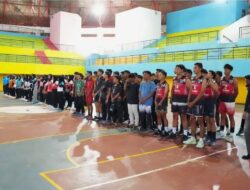 Kapolres Kuansing Hadiri Pembukaan Kejurkab U21 Tahun 2024 di GOR Sport Center