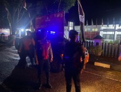 Patroli Blue Light Sat Samapta Polres Kuansing Antisipasi Gangguan Kamtibmas Jelang Nataru