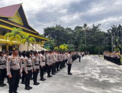 159 Personel Subsatgas PAM Objek Kegiatan Melakukan Pengamanan Dilokasi Sidang Pleno