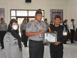 Jagoan Ragil, Rutan Bangil Berikan Reward Pegawai Teladan Periode November 2024