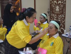 Program Kemandirian, WBP Wanita Rutan Bangil Latih Keahlian Tata Rias