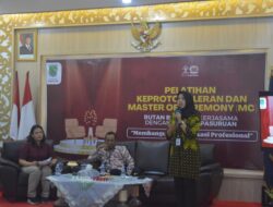 Pengembangan Kompetensi, Rutan Bangil Bersama Pemkab Pasuruan Gelar Pelatihan Keprotokoleran dan Master of Ceremony (MC)