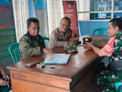 Kolaborasi TNI-POLRI Polsek Cijeruk, Cooling System Sambang Warga Demi Keamanan dan Ketertiban