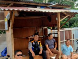 Upaya Cooling System Bhabinkamtibmas Polsek Sukaraja, Sambang Warga dan Beri Pesan Kamtibmas