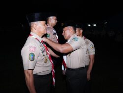 Waaster Panglima TNI Resmi Tutup Kursus Pembina Pramuka Mahir Tingkat Lanjutan Trisaka TNI TA 2024