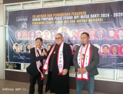 Pelantikan Dewan Pimpinan Pusat (DPP) Organisasi Advokat Paralegal Feradi WPI Masa Bakti 2024-2029