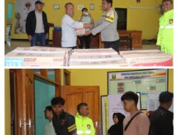 Polres Sukabumi Salurkan Bantuan Kepada Korban Banjir dan Pergeseran Tanah di Ciemas
