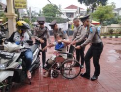 Siswa Latja SPN Lido Belajar Nilai Empati Lewat Pelayanan Kepada Warga Disabilitas
