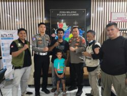 Polsek Cileungsi Berhasil Temukan dan Serahkan Anak Hilang, Orang Tua Sampaikan Terima Kasih Mendalam