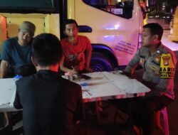 Sambang dan Cooling System Bhabinkamtibmas Polsek Muara Baru