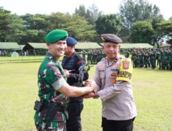 Polres Pidie Jaya Raih Juara 2 Dalam Lomba Peleton Pengantar Non-TNI Yudha Wastu Pramuka Jaya