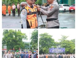 Apel Gelar Pasukan Ops Lilin Lodaya 2024 Polres Sukabumi Siap Amankan Nataru