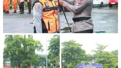 Apel Gelar Pasukan Ops Lilin Lodaya 2024 Polres Sukabumi Siap Amankan Nataru