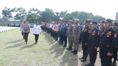 Polres Metro Tangerang Kota Siagakan 1.499 Personel Gabungan Dalam Operasi Lilin Jaya 2024