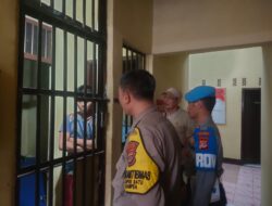 Provos Polsek Ciampea Polres Bogor Lakukan Kontrol Tahanan dan Cek Kesehatan Rutin