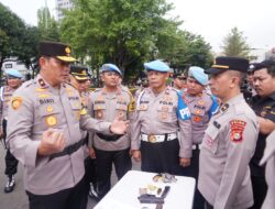 Wakapolda Metro Jaya Pimpin Apel Pemeriksaan Senpi Untuk Cegah Penyalahgunaan